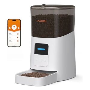 6L Automatic Cat Feeder WiFi Automatic Dog Feeder W/ APP Control Remote Feeding